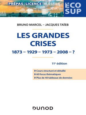 cover image of Les grandes crises--11e éd.